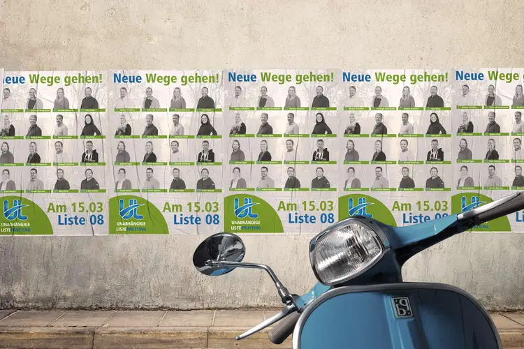 Unabhängige Liste Prutting ULP Plakate